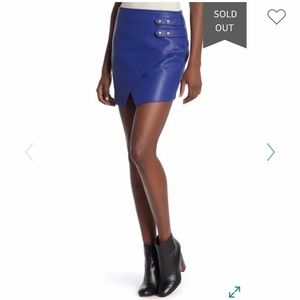 New blanknyc leather skirt